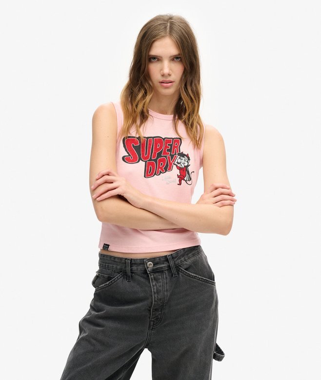 Retro-Slim-Oberteil mit Verzierungen Retro-Slim-Oberteil mit Verzierungen