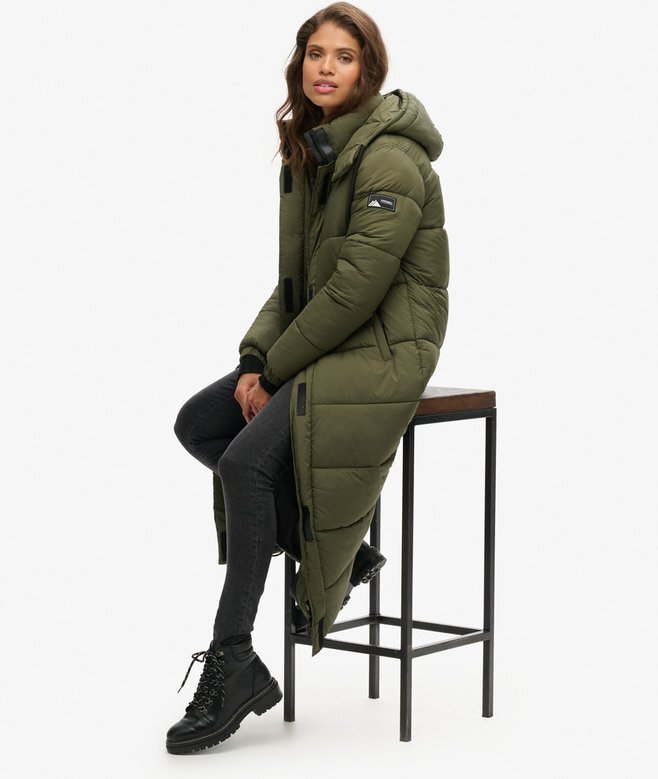 Ripstop-Longline-Puffer-Mantel Ripstop-Longline-Puffer-Mantel