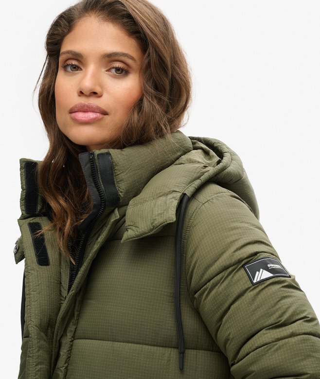 Ripstop-Longline-Puffer-Mantel Ripstop-Longline-Puffer-Mantel