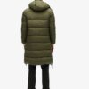 Ripstop Longline-Puffer-Mantel