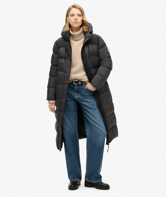 Ripstop-Longline-Puffer-Mäntel Ripstop-Longline-Puffer-Mäntel