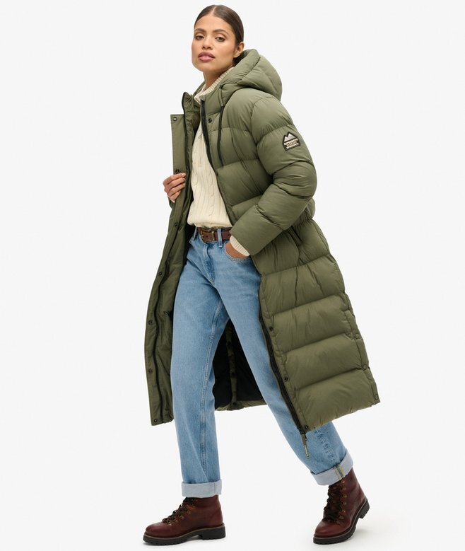 Ripstop-Longline-Puffer-Mäntel Ripstop-Longline-Puffer-Mäntel