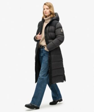 Ripstop-Longline-Puffer-Mäntel
