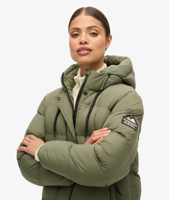Ripstop-Longline-Puffer-Mäntel Ripstop-Longline-Puffer-Mäntel