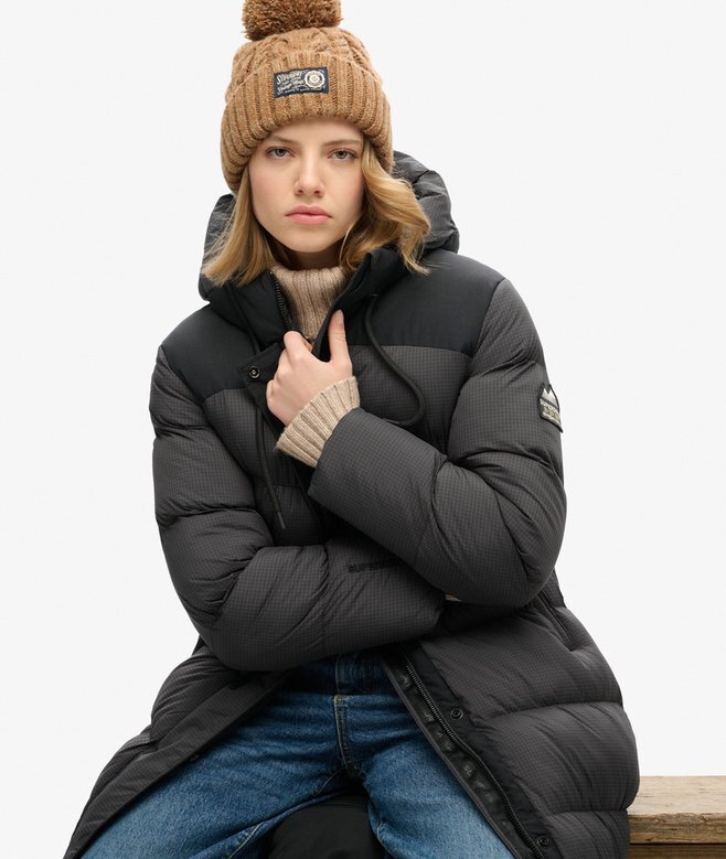 Ripstop-Longline-Puffer-Mäntel Ripstop-Longline-Puffer-Mäntel