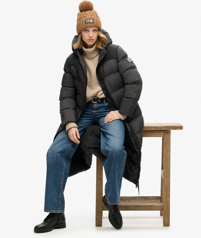 Ripstop-Longline-Puffer-Mäntel Ripstop-Longline-Puffer-Mäntel