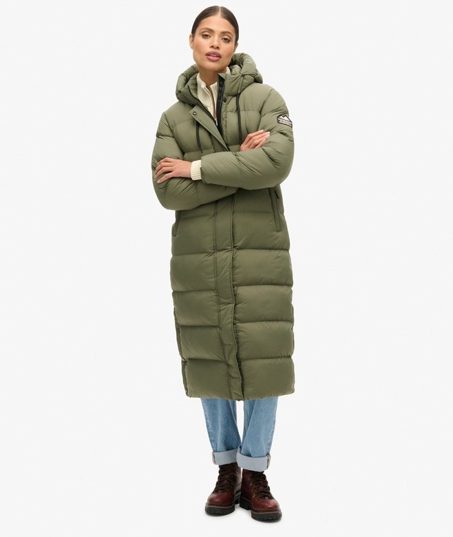 Ripstop-Longline-Puffer-Mäntel Ripstop-Longline-Puffer-Mäntel