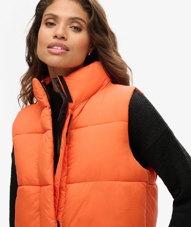 Ripstop Longline Puffer Westen Ripstop Longline Puffer Westen