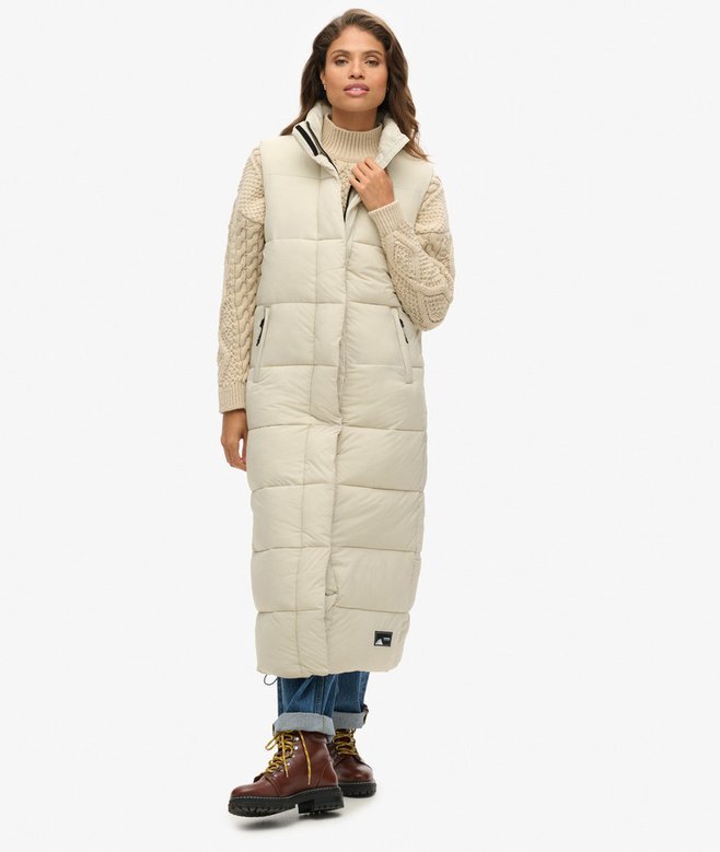 Ripstop Longline Puffer Westen Ripstop Longline Puffer Westen