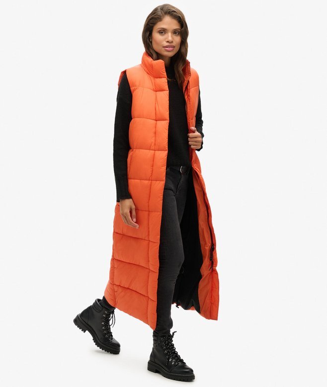 Ripstop Longline Puffer Westen Ripstop Longline Puffer Westen