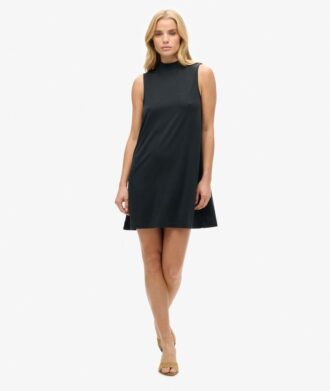 Ärmelloses A-Linien-Minikleid