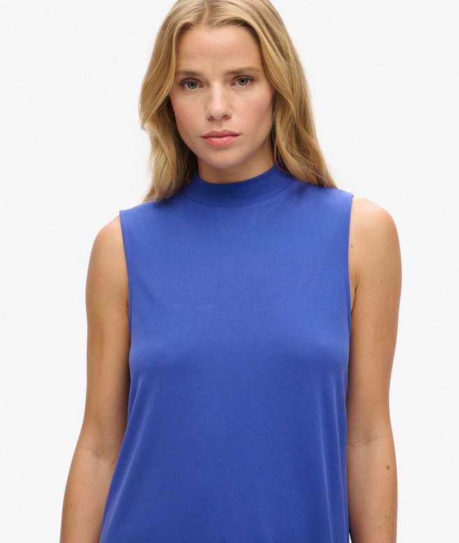 Ärmelloses A-Linien-Minikleid Ärmelloses A-Linien-Minikleid