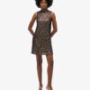 Ärmelloses A-Linien-Minikleid mit Pailletten Ärmelloses A-Linien-Minikleid mit Pailletten