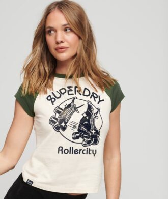 Roller Graphic Baseball Mini-T-Shirt
