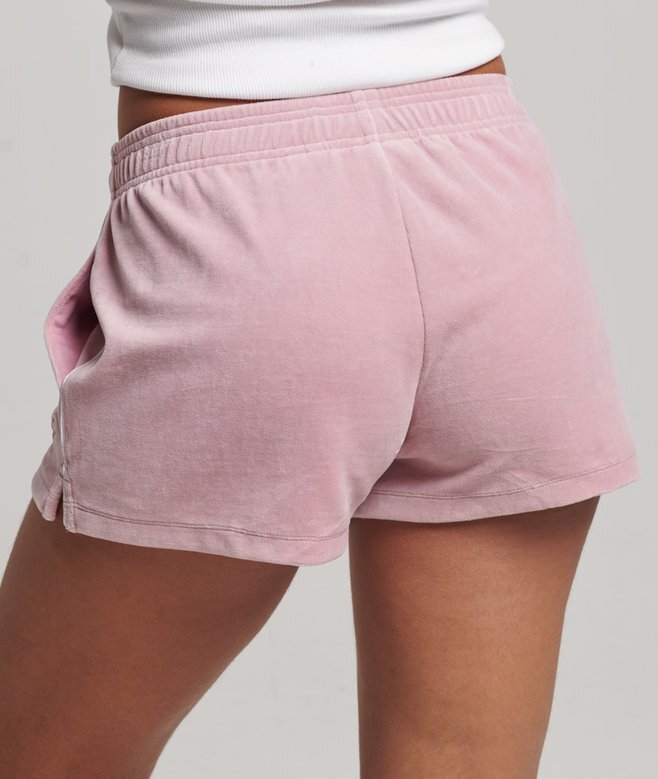 S Logo Velours-Shorts S Logo Velours-Shorts