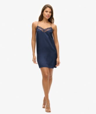 Satin-Cami-Minikleid