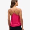 Satin-Oberteil mit Spitzenbesatz Satin-Oberteil mit Spitzenbesatz