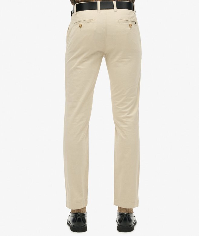 Schmale, konisch zulaufende Stretch-Chino-Hose Schmale, konisch zulaufende Stretch-Chino-Hose