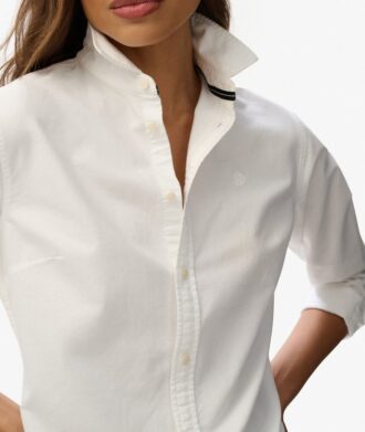 Schmales Oxford-Langarmhemd Schmales Oxford-Langarmhemd