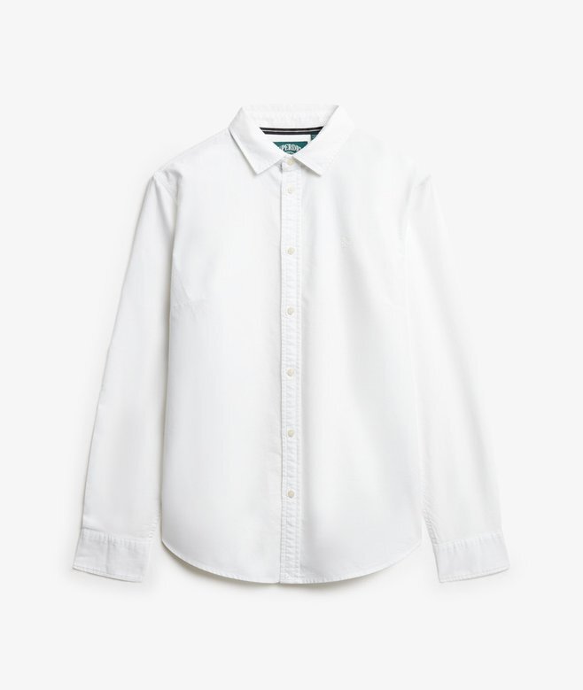 Schmales Oxford-Langarmhemd Schmales Oxford-Langarmhemd