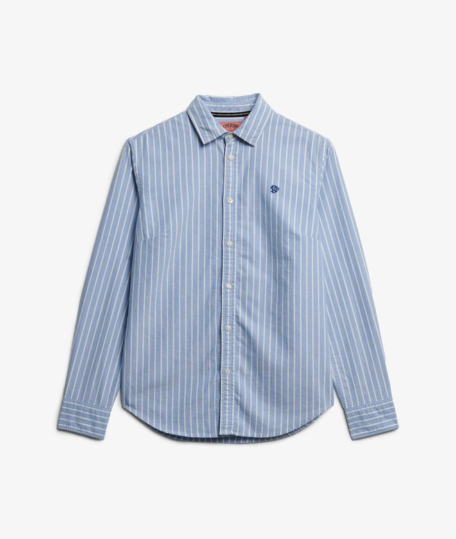Schmales Oxford-Langarmhemd Schmales Oxford-Langarmhemd
