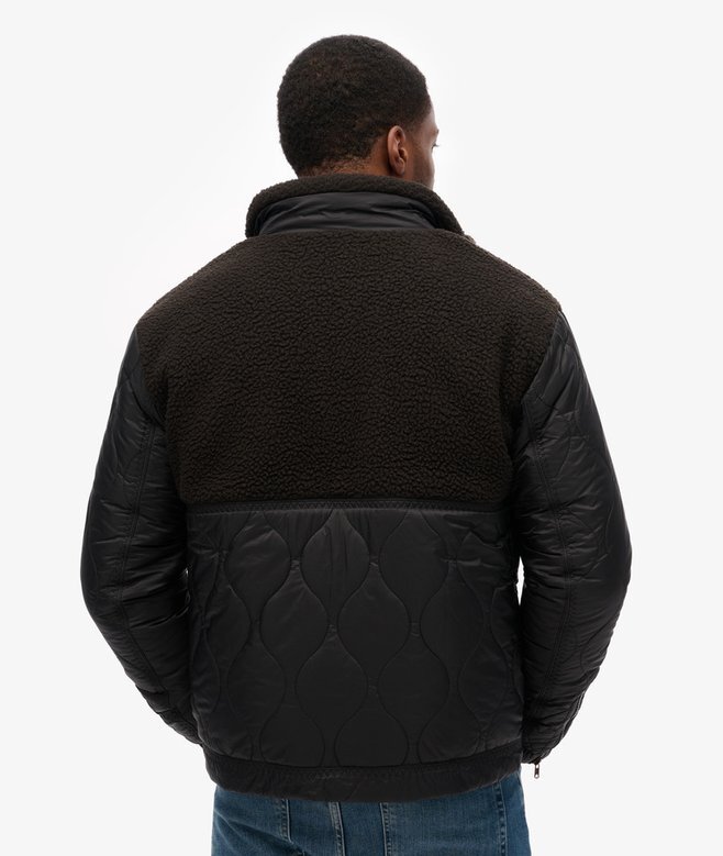 Sherpa Quilted Hybrid Jacke Sherpa Quilted Hybrid Jacke
