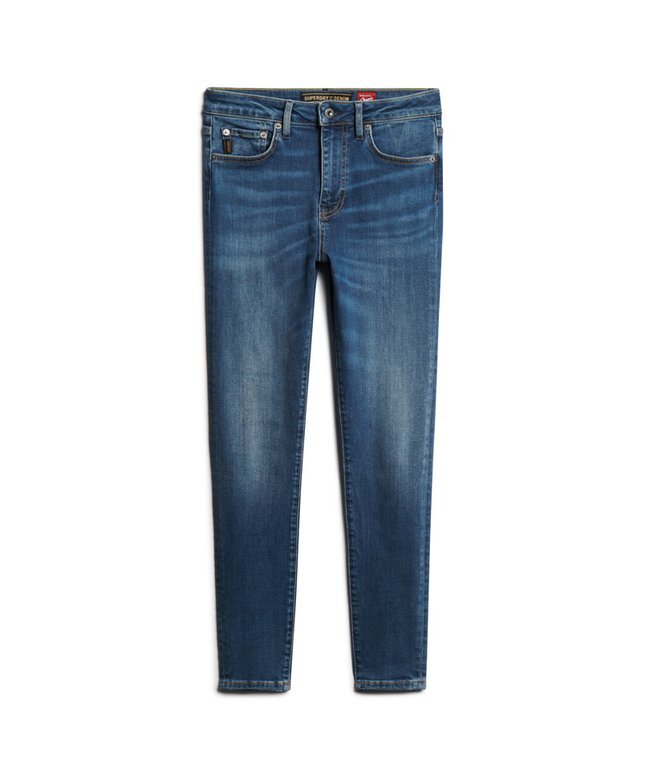 Skinny-Jeans aus Organic Cotton mit hoher Leibhöhe Skinny-Jeans aus Organic Cotton mit hoher Leibhöhe