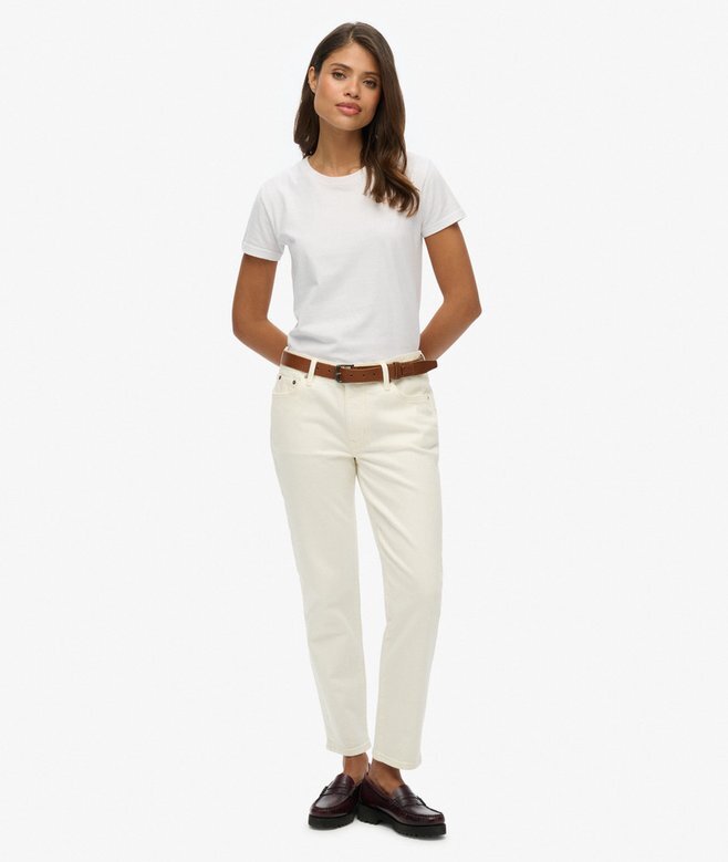 Slim-Fit-Jeans aus Organic Cotton mit mittlerer Leibhöhe Slim-Fit-Jeans aus Organic Cotton mit mittlerer Leibhöhe