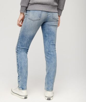 Slim-Fit-Jeans aus Organic Cotton mit mittlerer Leibhöhe