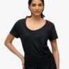 Slub-Midi-Wickelkleid Slub-Midi-Wickelkleid
