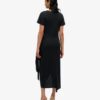 Slub-Midi-Wickelkleid Slub-Midi-Wickelkleid