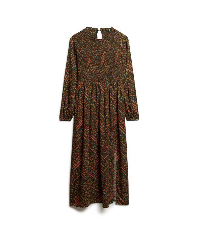 Smok-Kleid mit Print Smok-Kleid mit Print