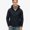 Softshell-Wanderjacke mit Kapuze