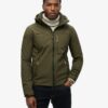 Softshell-Wanderjacke mit Kapuze