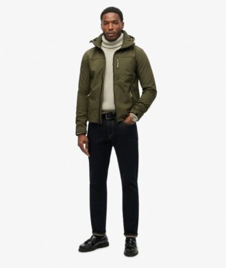 Softshell-Wanderjacke mit Kapuze