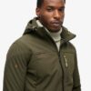 Softshell-Wanderjacke mit Kapuze