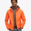 Softshell-Wanderjacke mit Kapuze