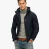 Softshell-Wanderjacke mit Kapuze