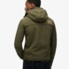 Softshell-Wanderjacke mit Kapuze