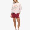 Souvenir Graphic Loose Crew Sweatshirt