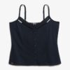 Spitzen-Cami-Oberteil mit Knopfleiste Spitzen-Cami-Oberteil mit Knopfleiste