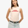Sport Luxe Graphic Fitted Tank Top Sport Luxe Graphic Fitted Tank Top