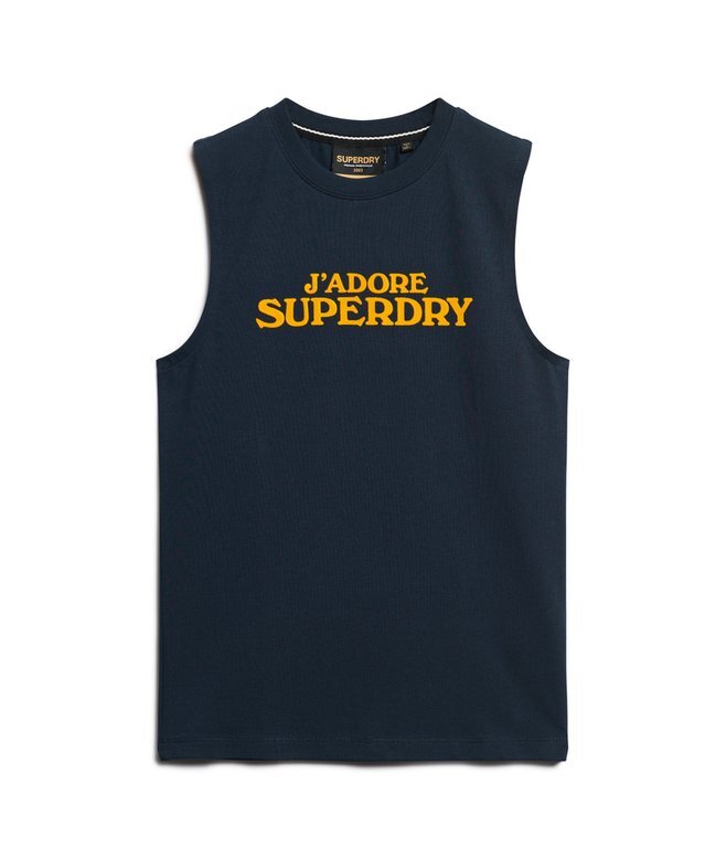 Sport Luxe Graphic Fitted Tank Top Sport Luxe Graphic Fitted Tank Top