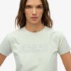 Sport Luxe T-Shirt mit enger Passform Sport Luxe T-Shirt mit enger Passform