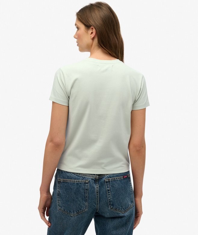 Sport Luxe T-Shirt mit enger Passform Sport Luxe T-Shirt mit enger Passform