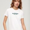 Sport Luxe T-Shirt mit Grafikprint
