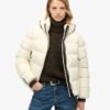 Sport-Puffer-Jacke mit Kapuze