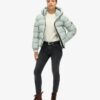 Sport-Puffer-Jacke mit Kapuze