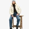 Sport-Puffer-Jacke mit Kapuze