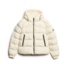 Sport-Puffer-Jacke mit Kapuze